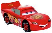 Disney and Pixar Cars Toy Cars & Trucks, Moving Moments Lightning McQueen Vehicle with Moving Eyes & Mouth, HPH64