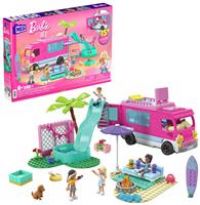 MEGA Barbie , Dream Camper Adventure, building toy for girls and boys +6 years old. Includes 580 bricks, HPN80