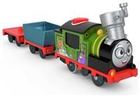 Thomas & Friends Talking Toy Train, Battery-Powered Motorized Whiff Engine with Phrases Sounds and Cargo for Preschool Play, UK English Version, HRB39
