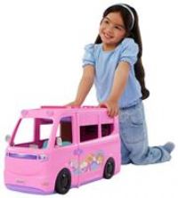 Barbie Barbie Dream Camper Playset With Roof Tent, Bbq Grill With Color-Change Feature & 60+ Accessories