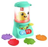 Fisher-Price Laugh & Learn Baby & Toddler Toy Counting & Colors Smoothie Maker Pretend Blender with Music & Lights for Ages 9+ Months, HRP19