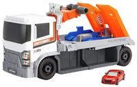 Matchbox Toy Car & Playset, Action Drivers Tow & Repair Truck with 1:64 Scale Toy Audi TT RS Coupe, Working Crane & Diagnostic Machine, HRY43