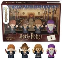 Little People Collector Harry Potter and the Philosopher´s Stone Movie Special Edition Set for Adults & Fans, 4 Figures, HVG45