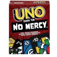 UNO Show ‘em No Mercy Card Game for Kids, Adults & Family Parties and Travel With Extra Cards, Special Rules and Tougher Penalties., HWV18