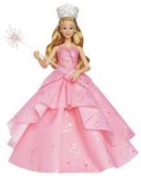 Mattel Wicked, Deluxe Glinda Fashion Doll & Accessories Including Crown & Scepter, Movie-Inspired Look with Posability, HXY37