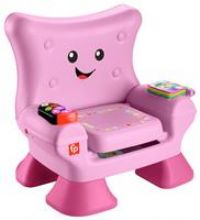 Fisher-Price Laugh & Learn Toddler Learning Toy Smart Stages Chair with Music Lights & Activities for Ages 1 Year and Older, Pink, HYT48