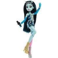 Monster High Skulltimate Secrets Doll and Accessories Set, Hauntlywood Mysteries Frankie Stein with Reveal Closet & 19+ Glam Surprises like Doll Clothes, JBG81