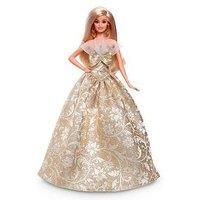 Barbie Seasonal Celebrations - Barbie 2025 Gold Holiday Doll-Blonde