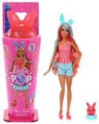 Barbie Pop Reveal Series Doll & Accessories Set, Shakes Series, Scented Cute Kitten Fashion Doll & Pet, 8 Surprises Include Color Change, JCN87