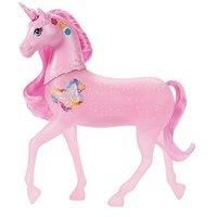 Barbie Sparkle Lights Toy Unicorn with 20 Interactive Combos of Lights, Sounds & Music, Press Buttons & Pet Head to Play, JCP78