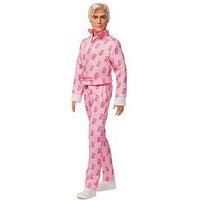 Barbie The Movie Ken Wearing Pink Jumpsuit Collectable Doll