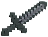 Minecraft Role-Play Battle Toy Accessory Collection with Pixelated Design (Styles May Vary), JCV19