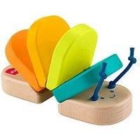 Fisher-Price Wooden Clacker Caterpillar Developmental Activity Rattle Toy For Baby