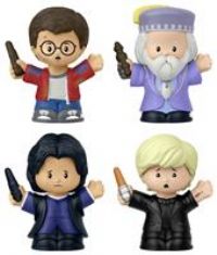 Little People Collector Harry Potter and the Half-Blood Prince Special Edition Set for Adults & Fans, 4 Figures in a Display Box, JDG33