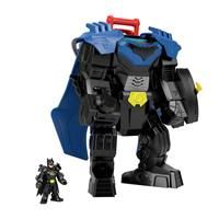 Fisher-Price Imaginext DC Super Friends Batman Flight Mech with Lights, Sounds Motion & 3-inch Action Figure, 14.5-inch Toy Includes Launcher & Discs, JDL03