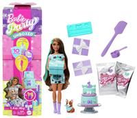 Barbie Party Unboxed Doll & Accessories, Pet Birthday Series Party Stars Set wit