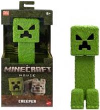 Mattel Minecraft Large-Scale Action Figure, 12-inch Posable Creeper Toy Collectible Inspired by A Minecraft Movie, JFR66