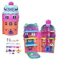 Polly Pocket Polly Pocket Dolls And Playset, Gelato House With Elevator, Ice Cream Theme With 25+ Accessories Including Furniture And Pets