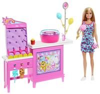 Barbie Barbie Mysteries: Beach Detectives Barbie 'Malibu' Doll, Cotton Candy Game Playset & Accessories