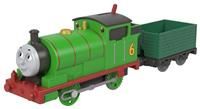 Thomas & Friends Motorized Toy Train, Classic Percy Battery-Powered Engine & Cargo Car, Storytelling Play for Preschoolers, JGF94