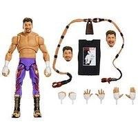 Mattel WWE Ultimate Edition Action Figure & Accessories Set, Eddie Guerrero 6-inch Collectible with Swappable Heads & Hands, 30 Articulation Points, JHV87