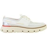 ZERGRAND Regatta White Boat Shoes