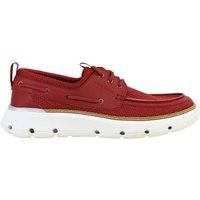 ZERGRAND Regatta Red Boat Shoes