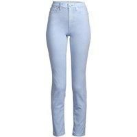 Petite Slim Leg Ankle Jeans, High Waisted