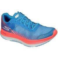 Skechers Go Run Razor Excess Womens Fitness Gym Running Sports Shoes Blue