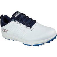 Skechers Mens Pro 4 Legacy Golf Shoes - White/Navy - UK 8