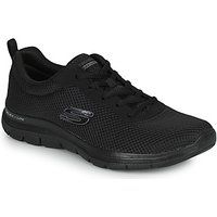 Skechers Women's Flex Appeal 4.0 Brilliant View Sneaker, Black, 3 UK