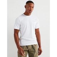 Columbia Men/'s Hike Crewneck Short Sleeve T-Shirt White