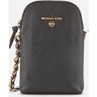 MICHAEL MICHAEL KORS Women's Jet Set Charm Phone Cross Body Bag - Black