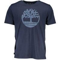 Timberland /'Kennebec River Tree Logo/' T-Shirt - Short Sleeved (Dark Sapphire/Dark Denim) M