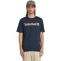 Timberland Kennebec Linear Logo T-Shirt - Navy