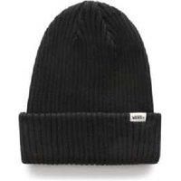 Vans Men/'s Clipped Cuff Beanie Hat, Black, One Size