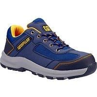 Caterpillar Elmore Mens Blue Safety Steel Toe/Midsole S1P Work Trainers