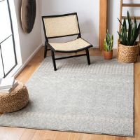 Bloomsbury Market Tanguay Grey Rug Grey Rectangle 160 x 230cm