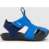 Nike Blue Sunray Protect 2 Sandals Toddler
