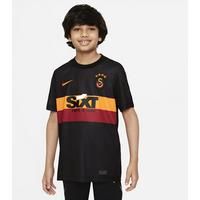 Galatasaray Away Older Kids' Nike Dri-FIT Short-Sleeve Football Top - Black