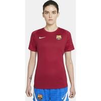 F.C. Barcelona Strike Women's Nike DriFIT ShortSleeve Football Top  Red