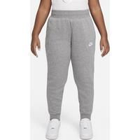 Nike Sportswear Club Fleece Older Kids' (Girls') Trousers (Extended Size) - Grey