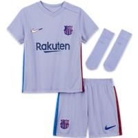 F.C. Barcelona 2021/22 Away Baby & Toddler Football Kit - Purple