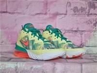Nike LeBron 18 Palmer Low Lime/Mango Unisex Women's Colourful Trainers