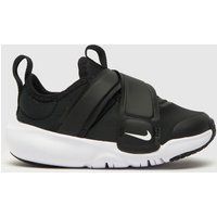 Nike black & white flex advance Toddler Trainers