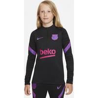 F.C. Barcelona Strike Older Kids' Nike Dri-FIT Football Drill Top - Black