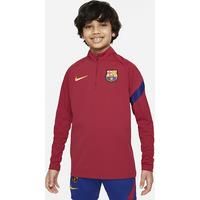F.C. Barcelona Academy Pro Older Kids' Nike Dri-FIT Football Drill Top - Red