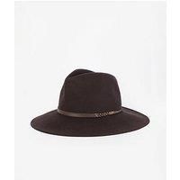Barbour Tack Fedora Hat - Brown