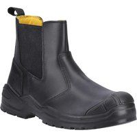 Caterpillar CAT Workwear Mens Striver Dealer Bump Steel Toe Safety Boots, Black, 4 UK