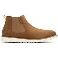 Hush Puppies Jenson Mens Casual Designer Fashion Formal Chelsea Ankle Boots Tan